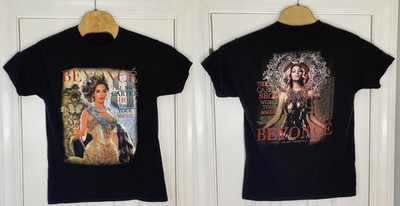 Hanes Beyoncé The Mrs Carter Tour World Tour T-Shirt Black S-5XL