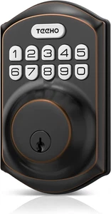 Verrouillage de porte sans clé avec clavier - Verrouillage intelligent pour porte avant w 2 Clés