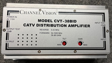 CHANNEL VISION CVT-38BID CATV DISTRIBUTION AM...