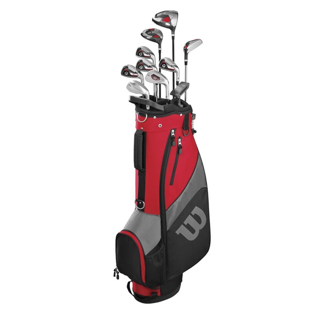 Set W/ Bag Men's Standard Uniflex Cart Bag Lh