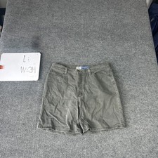 Faded Glory Relaxed Fit Denim Shorts Size L W34 Gray