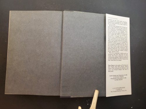 The Sum of All Fears—Tom Clancy | HC DJ VG 1st Ed. & 7th Printing - Picture 13 of 13