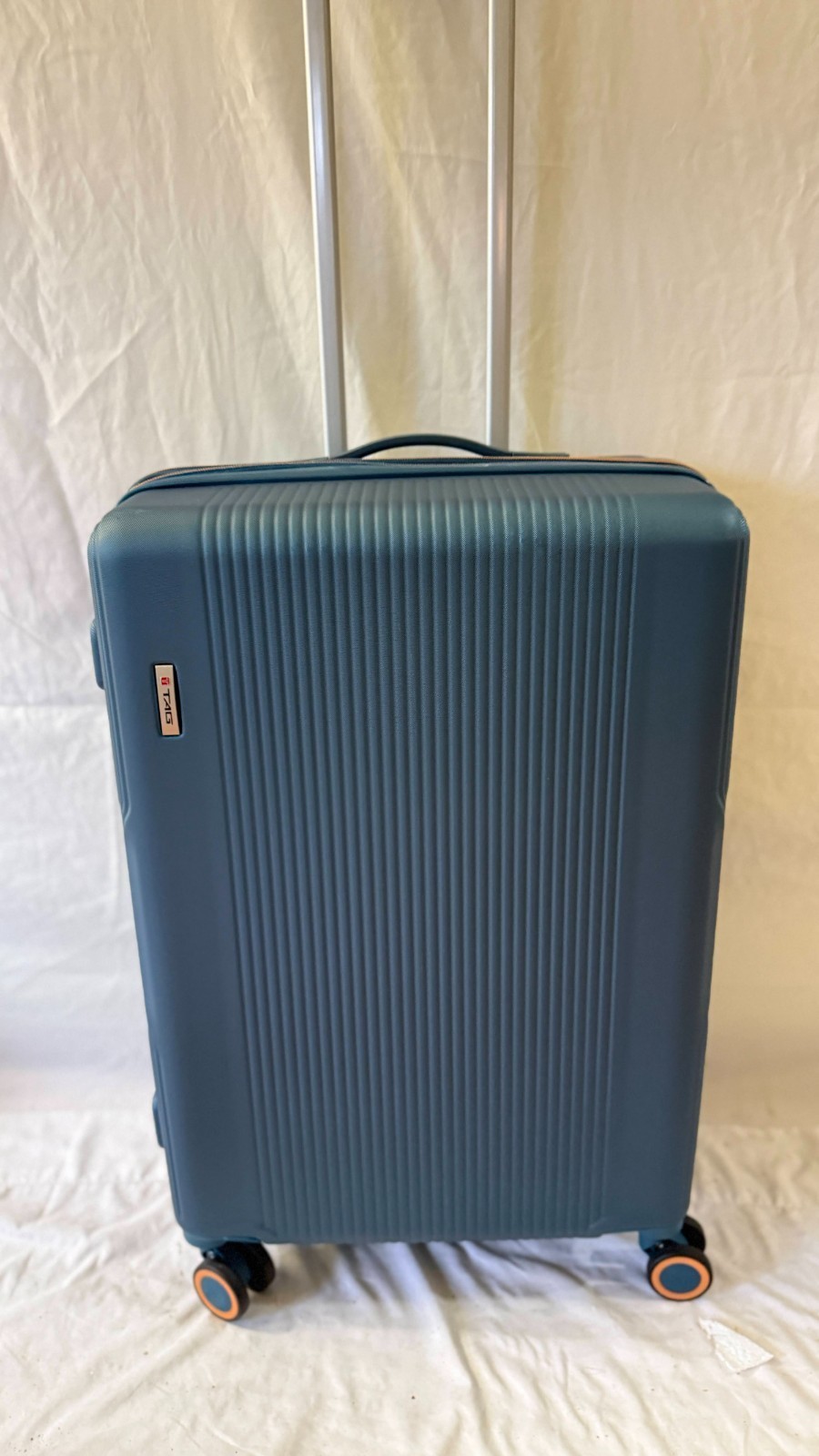 Expandable Blue 24" Suitcase