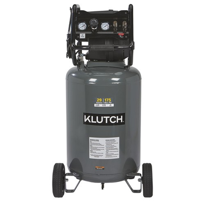 #ad Klutch 29 Gallon Air Compressor 2.5 HP 120 Volts 175 PSI $329.99