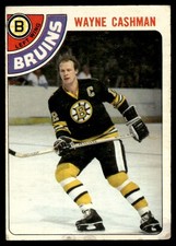 1978-79 O-Pee-Chee Wayne Cashman #124 VIEW SCAN