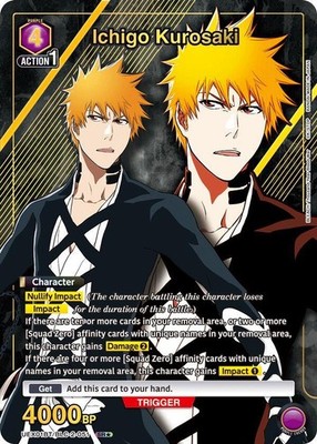 Ichigo Kurosaki (051) (SR*) Super Rare 1-Star UEX01BT: BLEACH: Thousand-Year Blo