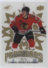 2024-25 Upper Deck Ice Ice Premieres Gold 7/25 Ethan Del Mastro #207 1i3m