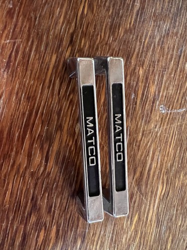 Pair (2) Vintage MATCO Toolbox Tool Box Chest Cabinet Cart Pull Handles