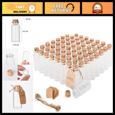 64PCS Mini Cork Stoppers for Glass Bottles, Tiny Jars, DIY Crafts  Party Favors