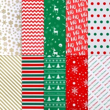 100 Sheets Christmas Tissue Paper Xmas Bulk Gift Wrapping Paper Bag for Christma