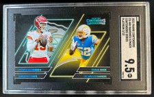 2022 Painini Contenders Patrick Mahomes II Mack Platinum /10 SGC 9.5 POP 1/1 MVP