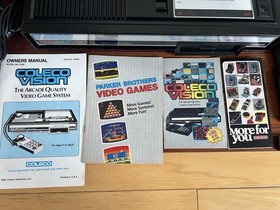 ColecoVision Console 1982 Complete In Box CIB With 10 Games Donkey Kong, Mr. Do