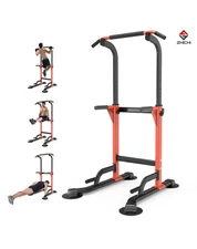 Pull Up Dip Station For Home Gym To Build Strength