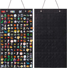 Collector Pin Board,Pin Collections Storage Holder,Enamel Pin Hanging Display Bo