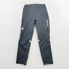 Castelli Cycling Pants Men’s XXL Goccia Due Rain Over Pant Commuter Zipper Leg
