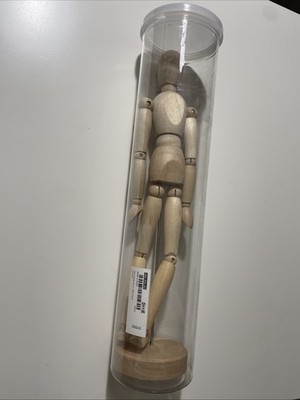 Ikea Gestalta Wooden Artists Mannequin Poseable Figure Drawing Model.