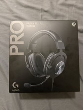 Logitech PRO X SE Wired Over-Ear Gaming Headset Black Boom Mic Double Earpiece