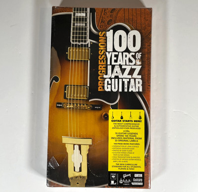 Progressions: 100 Years Of Jazz Guitar 4-CD Box Set 2005 NEW & SEALED