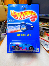 Hot Wheels All Blue Card #169 Sol-Aire CX4
