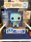 Funko Pop Games Pokemon Squirtle Target/NYCCC Exclusive Sticker #505