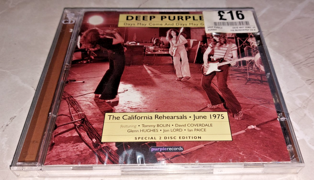 Deep Purple – Days May Come And Days May Go (California Rehearsals, June 1975)