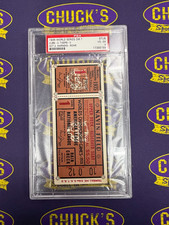 1935 WORLD SERIES GM 1 CHICAGO CUBS VS DETROIT TIGERS PSA 4 VINTAGE TICKET STUB