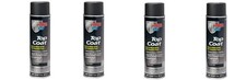 Por 15 45918 Top Coat Chassis Black 15 oz. Aerosol Spray Can (Pack of 4)