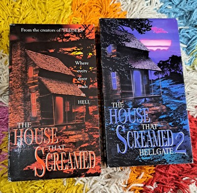 The House That Screamed Hellgate 1 & 2 VHS Polonia Brothers Horror Shot On Video