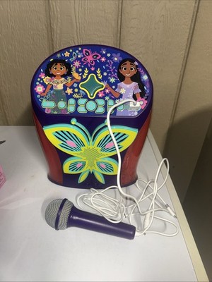 eKids - Disney Encanto Bluetooth Karaoke with EZ Link Technology Tested Works