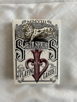 *Rare* U.S. Playing Card Company Split Spades Deck Art Theme  Playing Cards