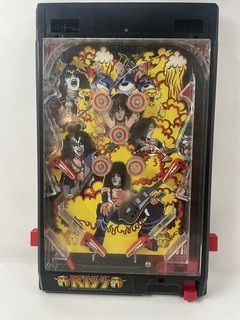 KISS HOTTER THAN HELL Table Top Pinball Machine For Parts/Display