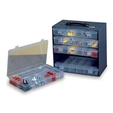 Plastic Box - 13-1/8 x9x2-5/16", 24 Compartments