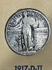 1917-D Standing Liberty Quarter - Type 2
