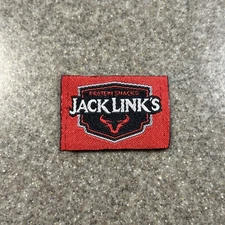 Unique Jack Links Embroidered Sew On Patch 1 X 1 3/8” Logo