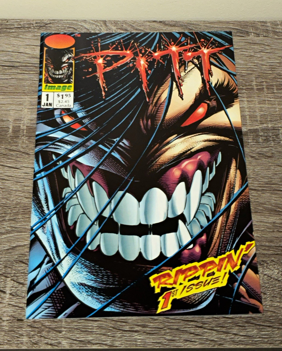 Pitt #1 Image Comics 1993 Dale Keown 1st Issue Full Bleed Studios