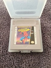 Game Boy The Amazing Spiderman  1990 Cartridge & case tested works