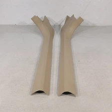 05-13 Corvette C6 Lh Rh Interior Kick Panel Rocker Trim Set Cashmere Aa7411