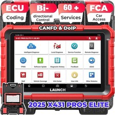 Launch X431 Pro Elite V Pro 5 Car Obd2 Scanner Diagnostic Tools Ecu Coding