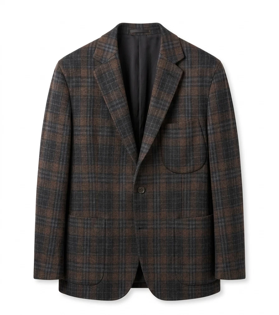 Belvest Italy Plaid Gray Brown Sport Coat Wool Reversible Blazer 44 L (EU 54)
Opens in a new window
