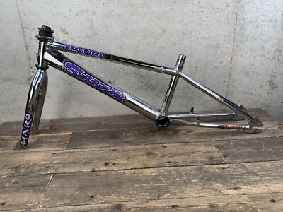 Haro Shredder Bmx Frame And Fork Old Mid School Vintage Cromoly | eBay
