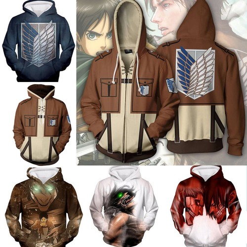 Attack on Titan Hoodies Shingeki no 