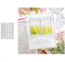 Window Metal Dies Cutting Scrapbooking Stencils Paper Card Craft Embossing DIY