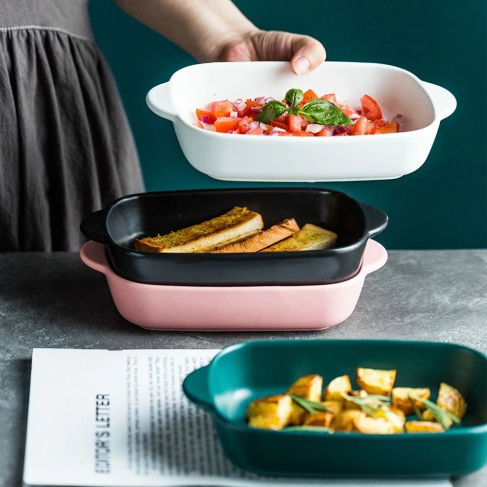 Ceramic top baking bowl