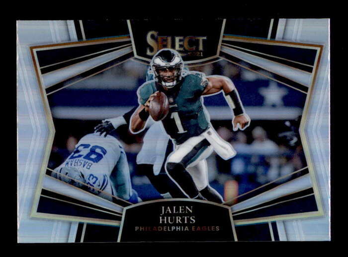 JALEN HURTS 2021 PANINI SELECT #SS-4 SNAPSHOT SILVER PRIZM PARALLEL BD8501