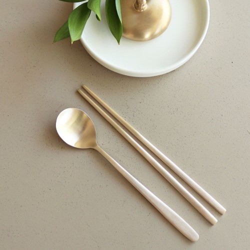 Notdam-Korean-Handmade-Brassware-Yugi-Children-Spoon-Chopstick-Yoons-Kitchen