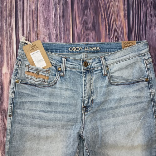 NWT Cody James Men’s Jeans Stackable Straight 36x36 Actual Fit - Picture 2 of 9