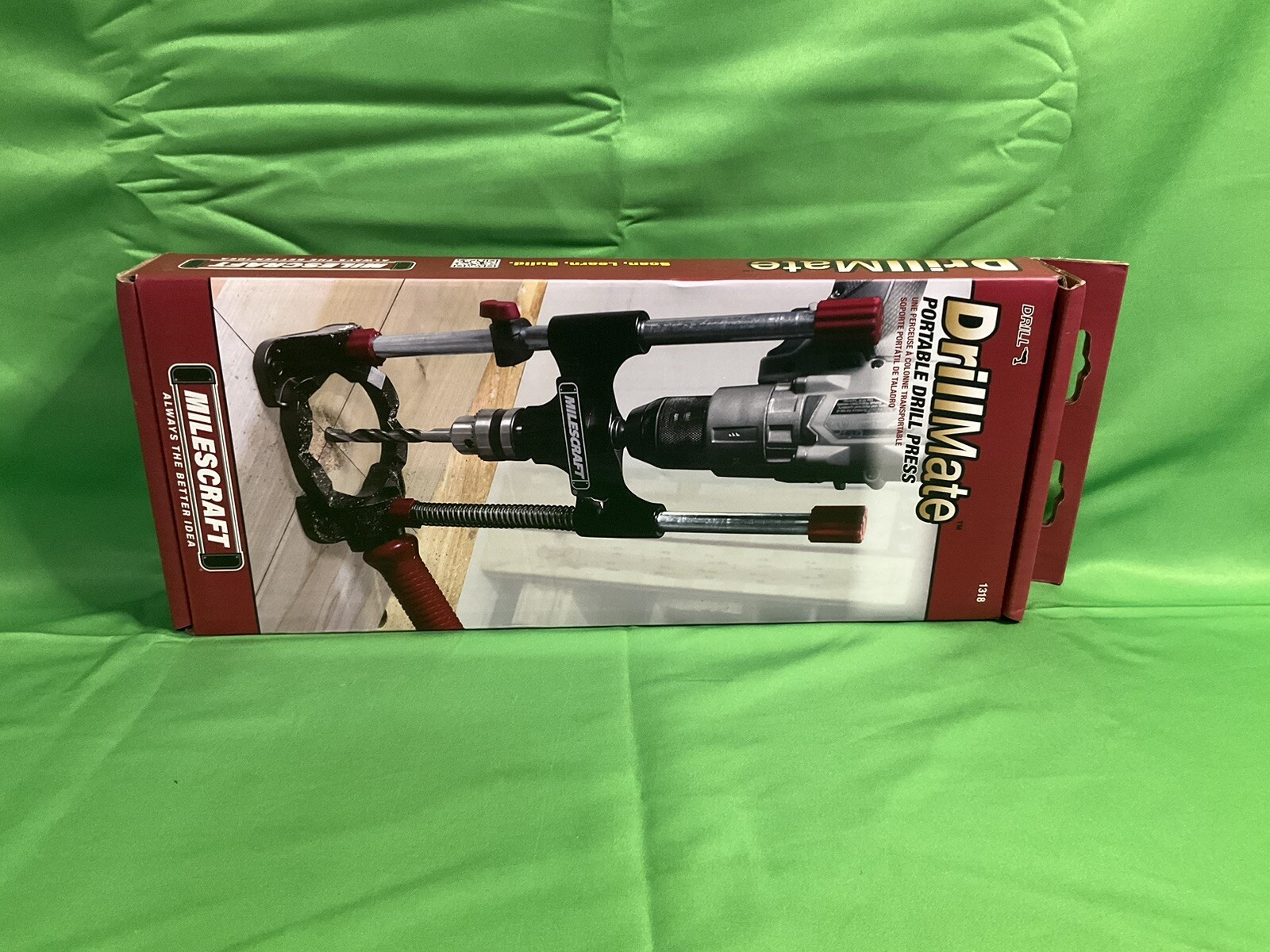 Milescraft 1318 Drillmate Portable Drill Guide Drill Guide Attachment