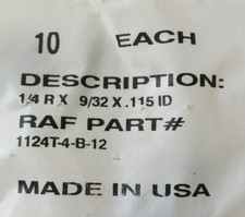 [10 Pack] 1/4” OD 9/32” Long Zinc Plated Brass No Thread Spacers For #4 Screw