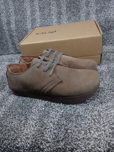 Kalso Earth Shoes Faroe Lokah Tan Leather Sz 7 Womens 37.5 Grounding Lotus VTG - Picture 12 of 14
