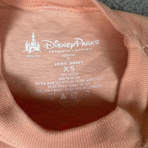 Disney Parks Spirit Jersey Disneyland Resort Pink Gold Glitter Size XS - Picture 5 of 6